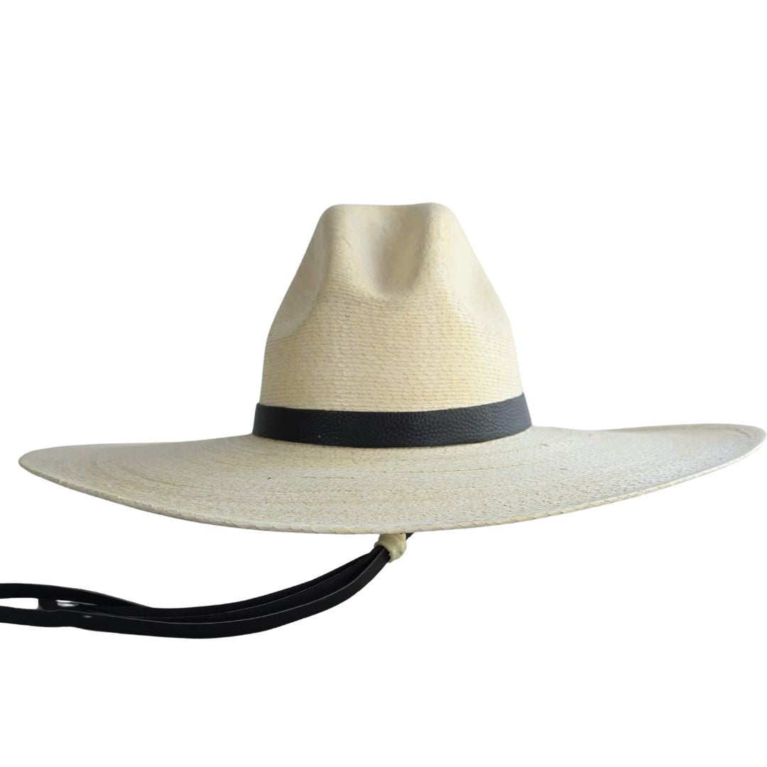 Gilberte Straw Western Crown Hat