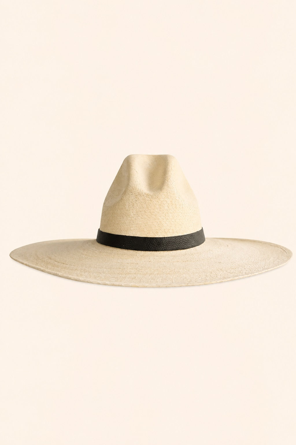 Gilberte Straw Western Crown Hat