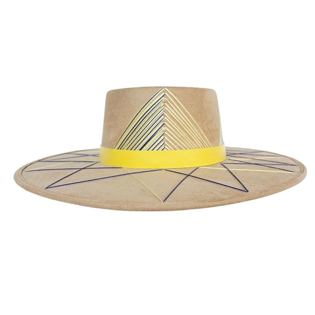 Hallie Telescope Crown Hat