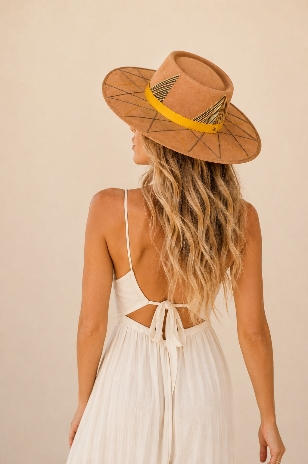 Hallie Telescope Crown Hat