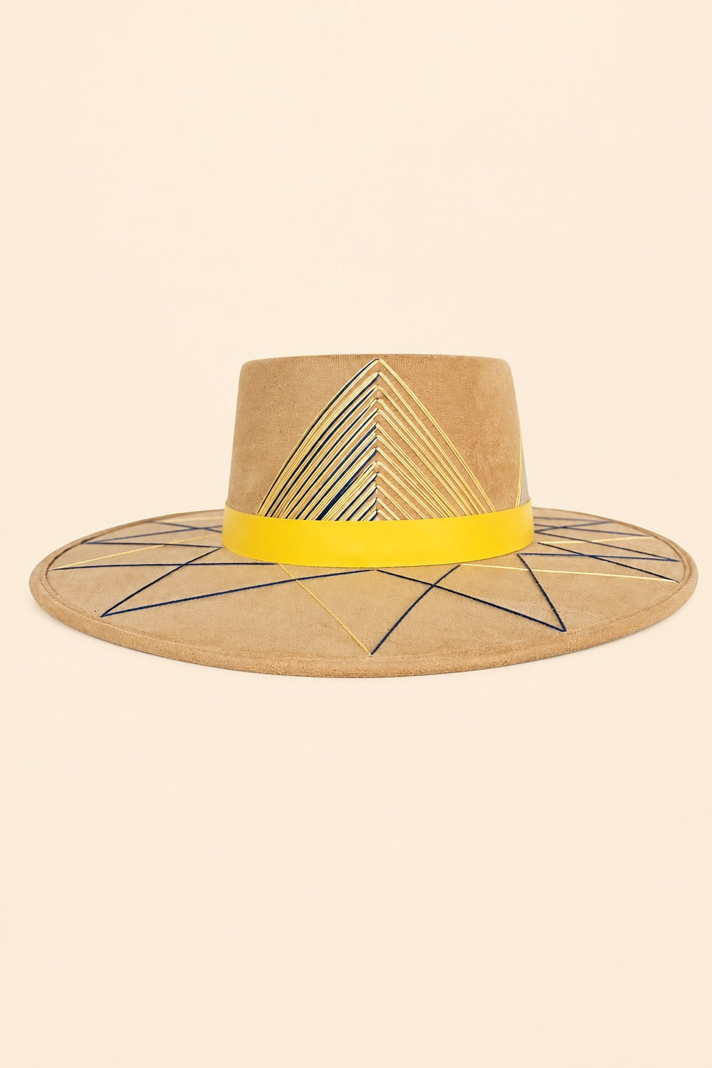 Hallie Telescope Crown Hat