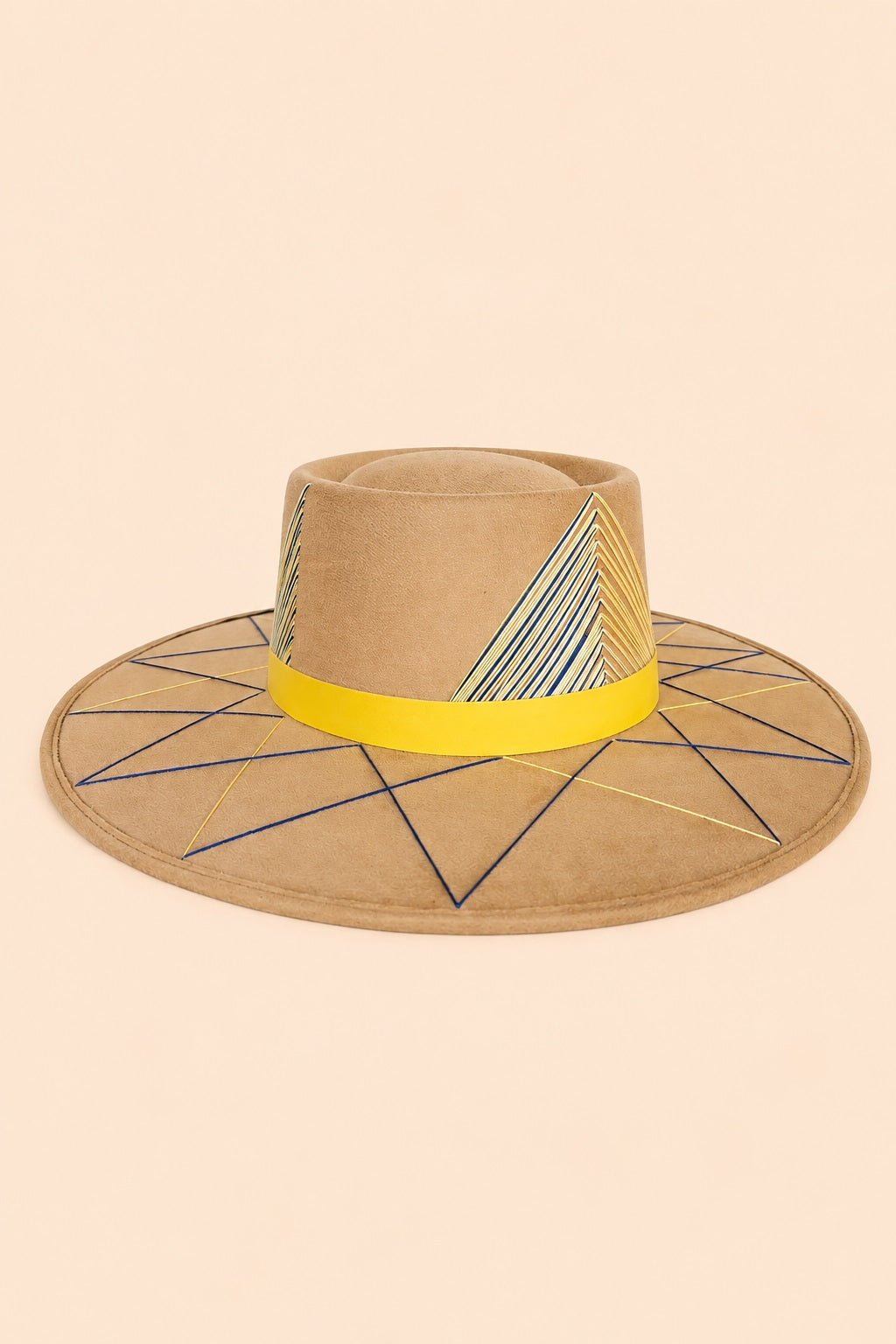 Hallie Telescope Crown Hat