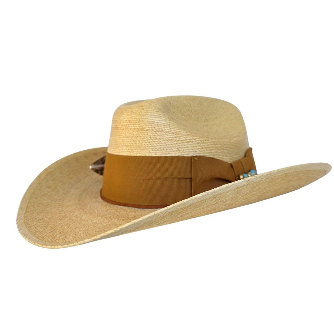 Haven Straw Cowboy Crown Hat