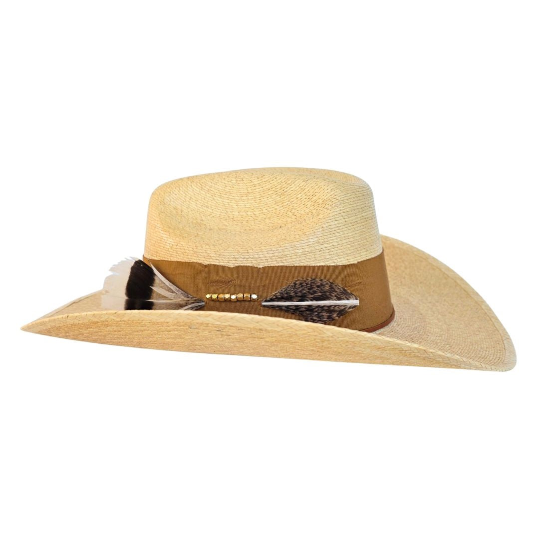 Haven Straw Cowboy Crown Hat