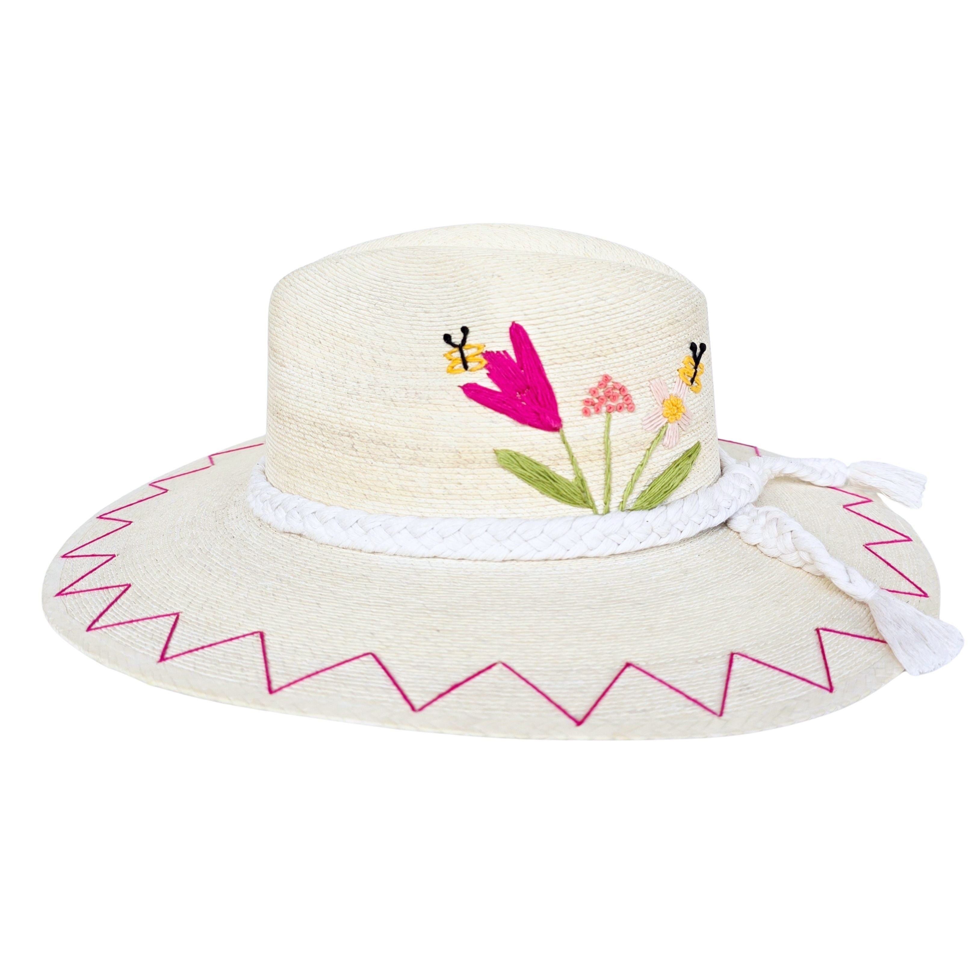 Ioulia Straw Indiana Crown Hat