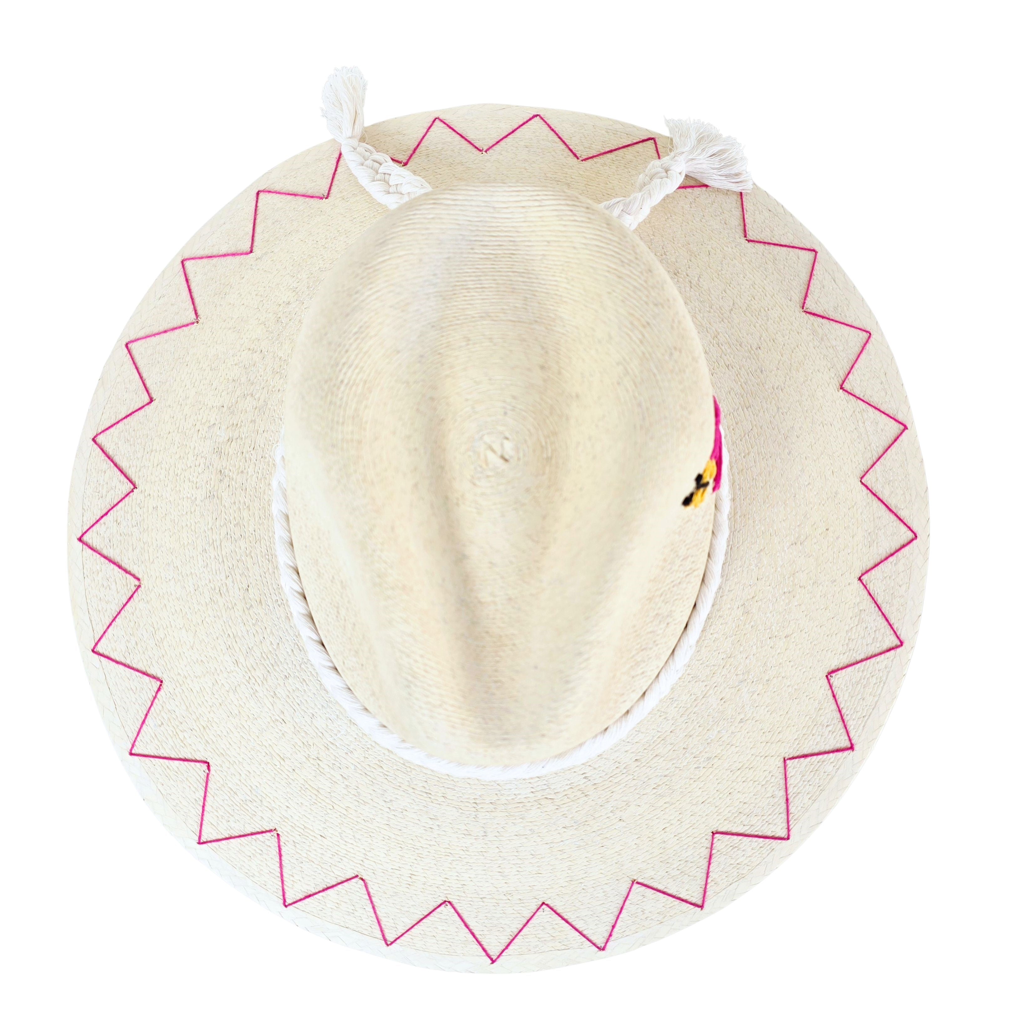 Ioulia Straw Indiana Crown Hat