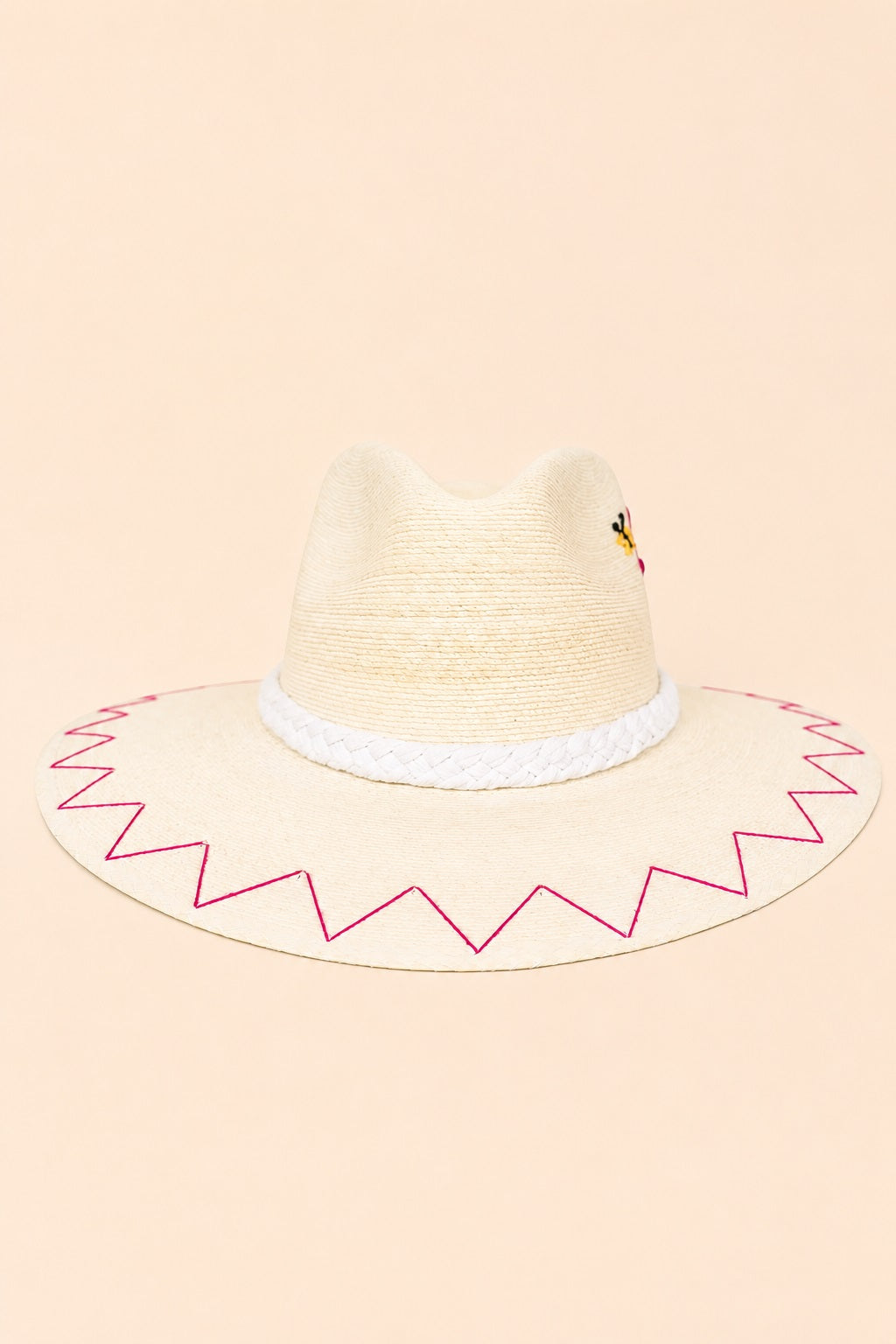 Ioulia Straw Indiana Crown Hat