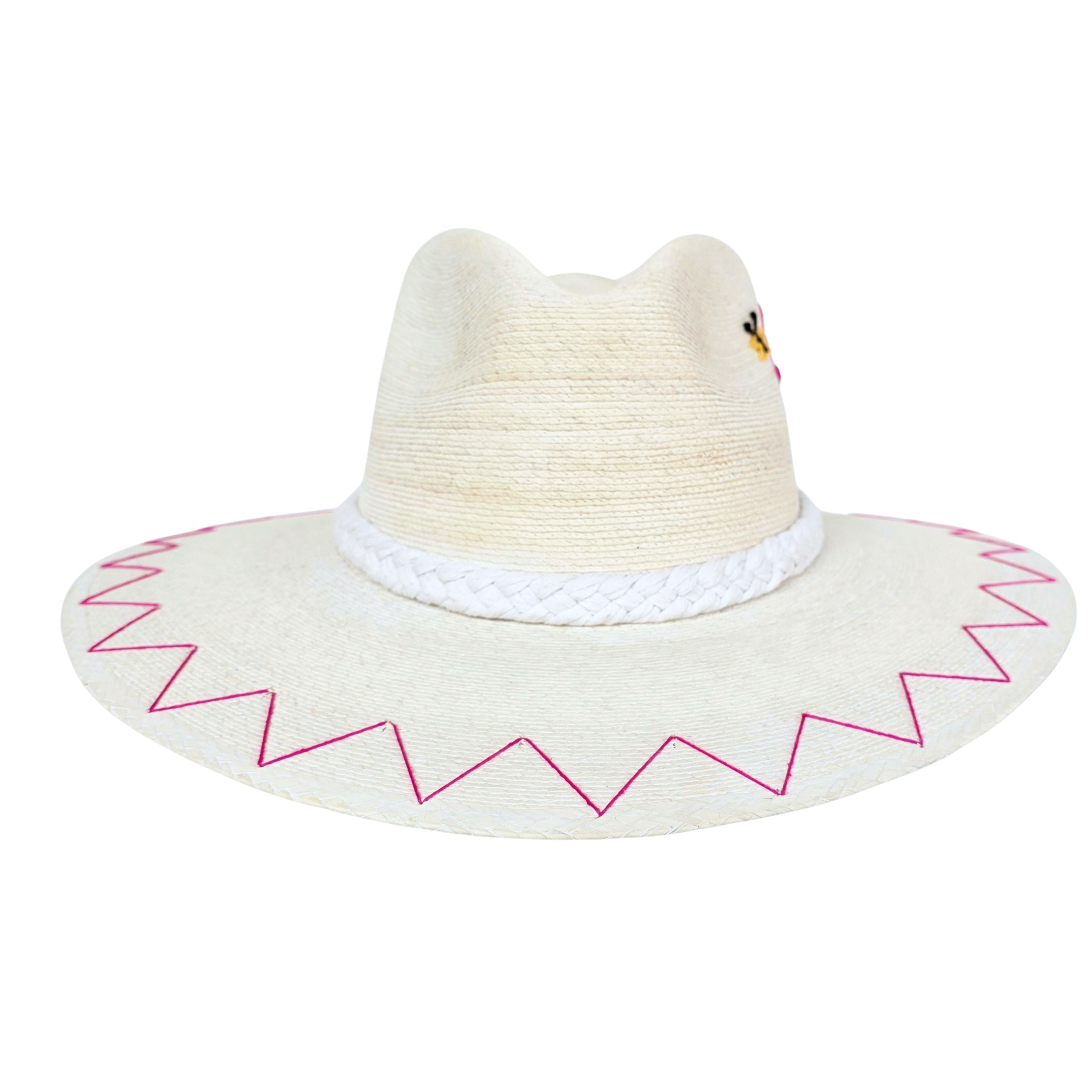 Ioulia Straw Indiana Crown Hat