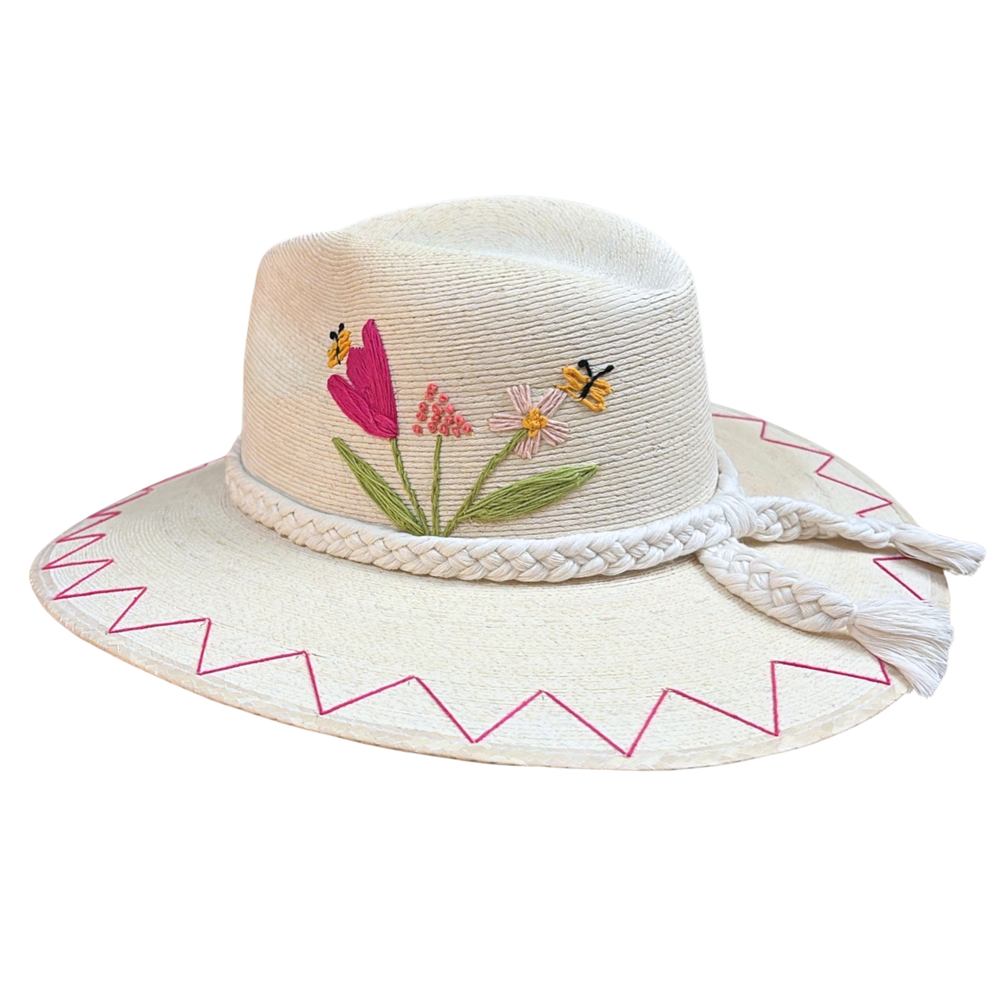 Ioulia Straw Indiana Crown Hat