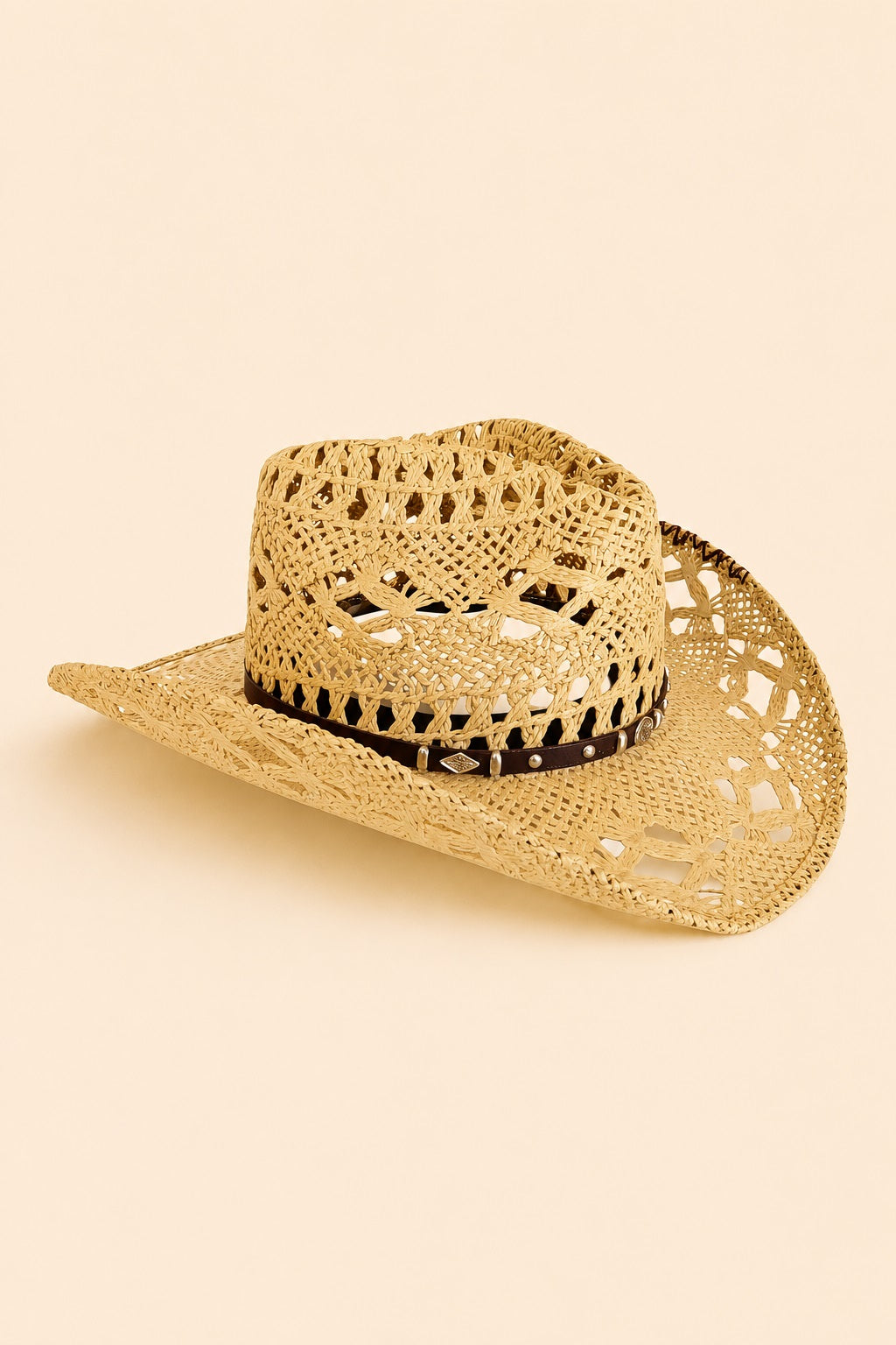 Keith Vented Straw Western Hat