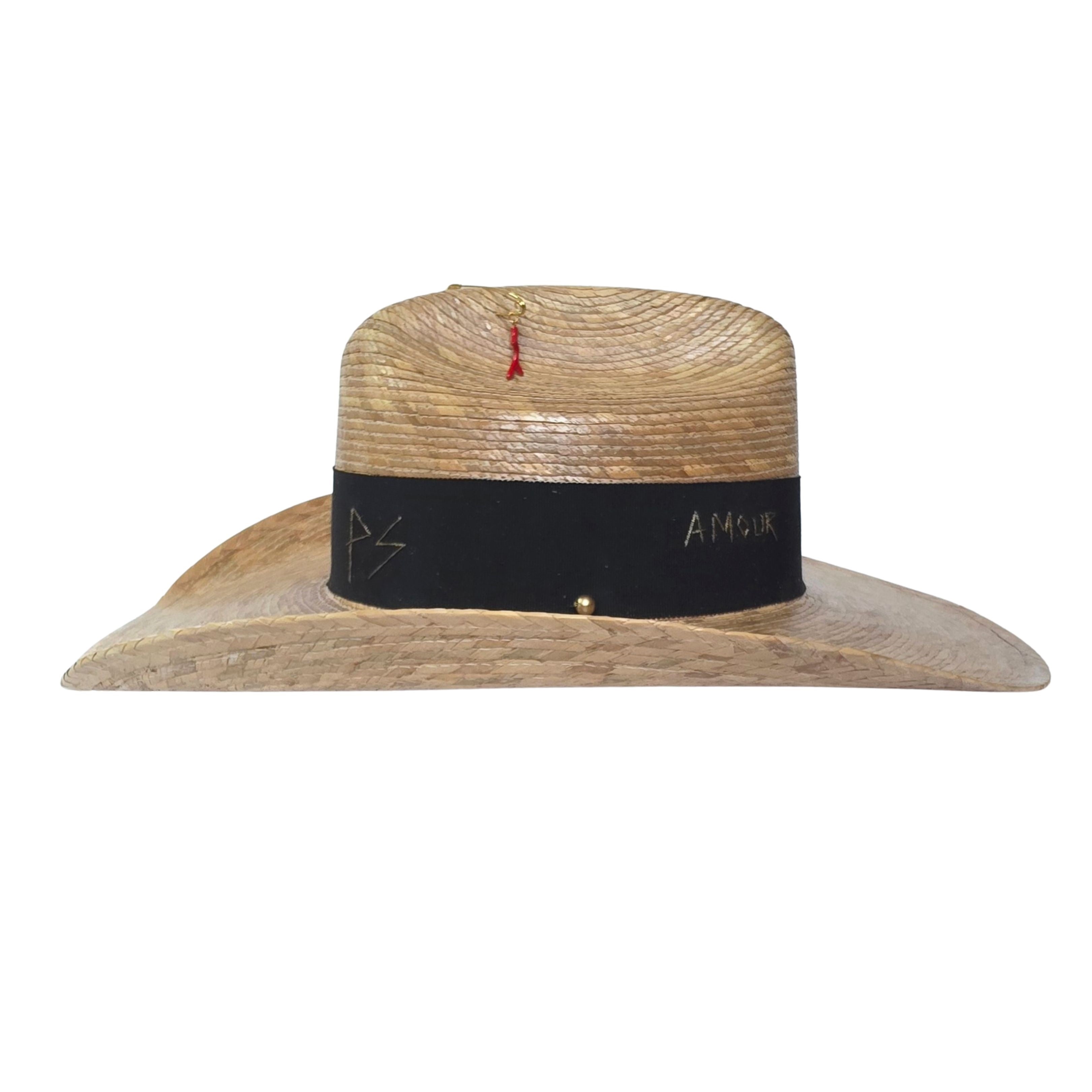 Kore Straw Western Crown Hat