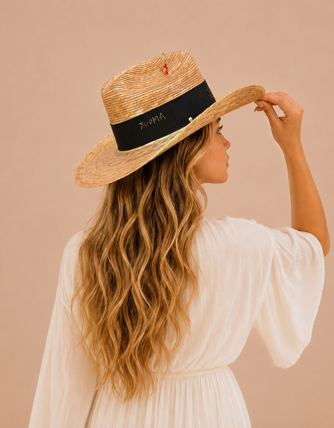 Kore Straw Western Crown Hat