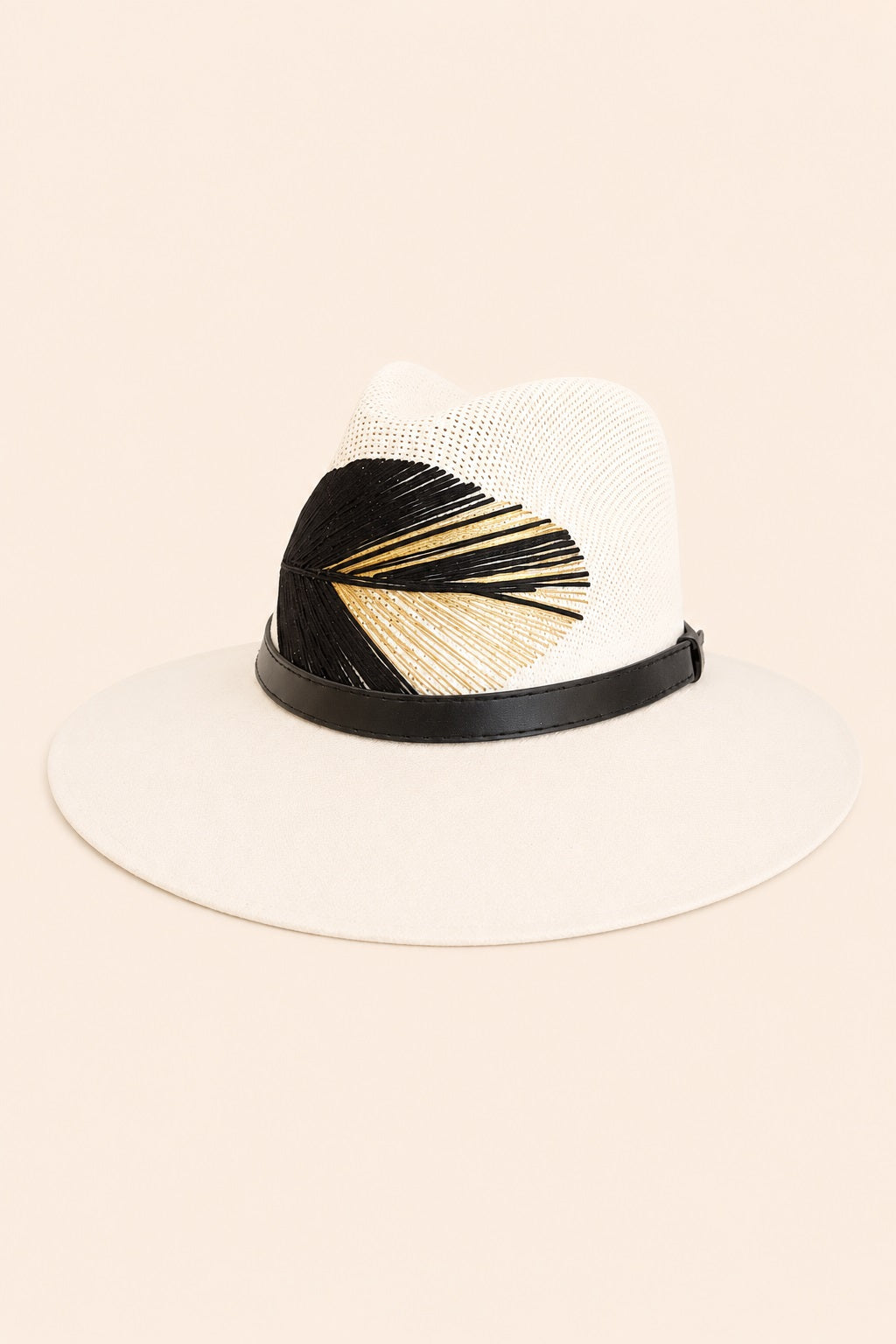 Lindy Noir Plume Hat