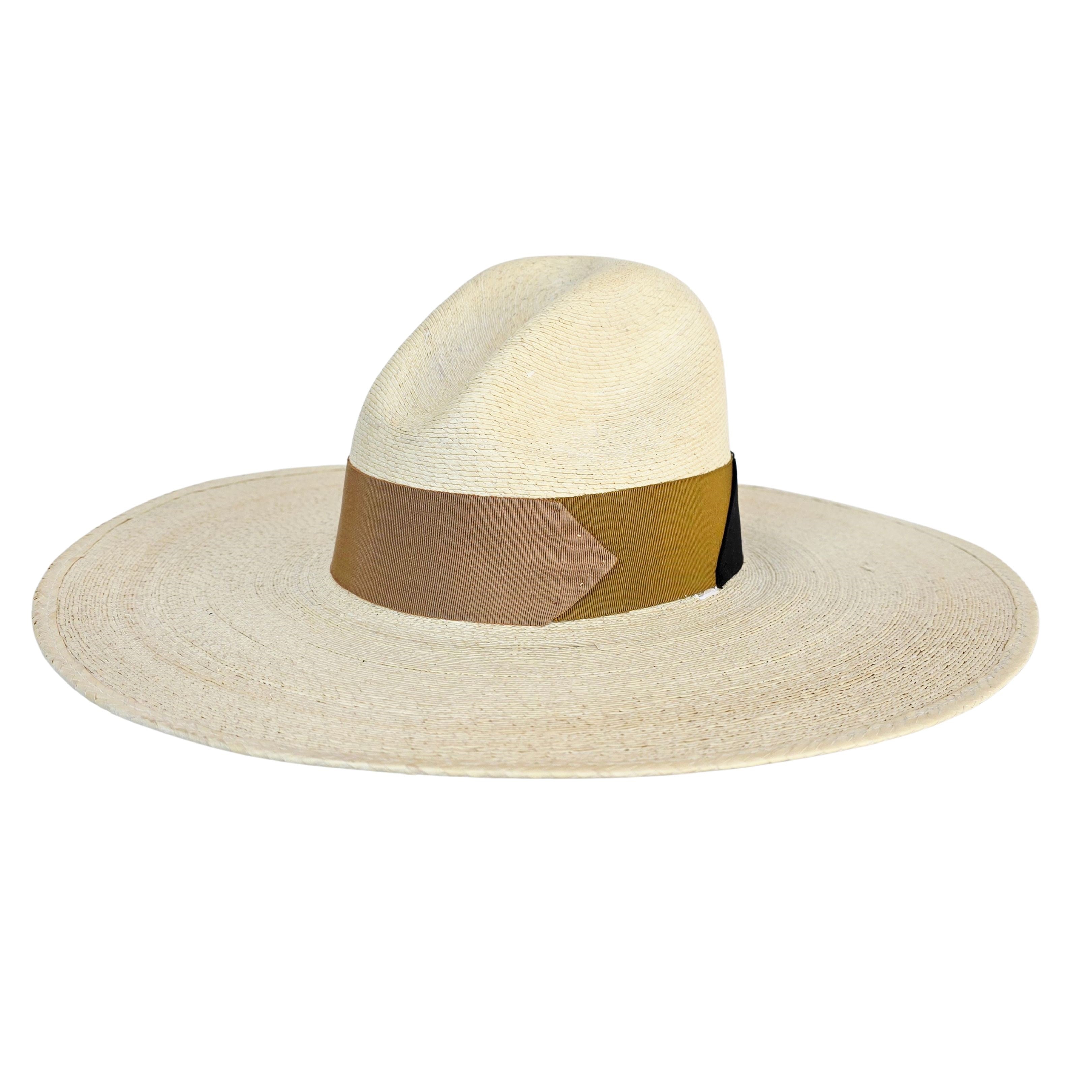 Lia Straw Western Crown Hat