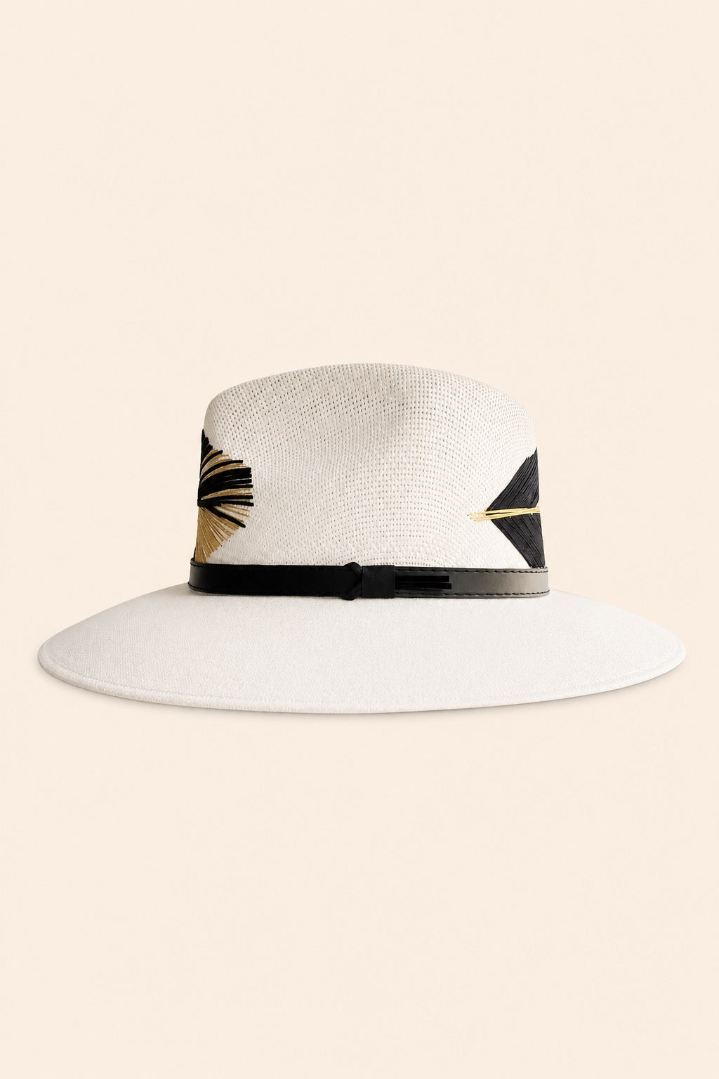 Lindy Noir Plume Hat
