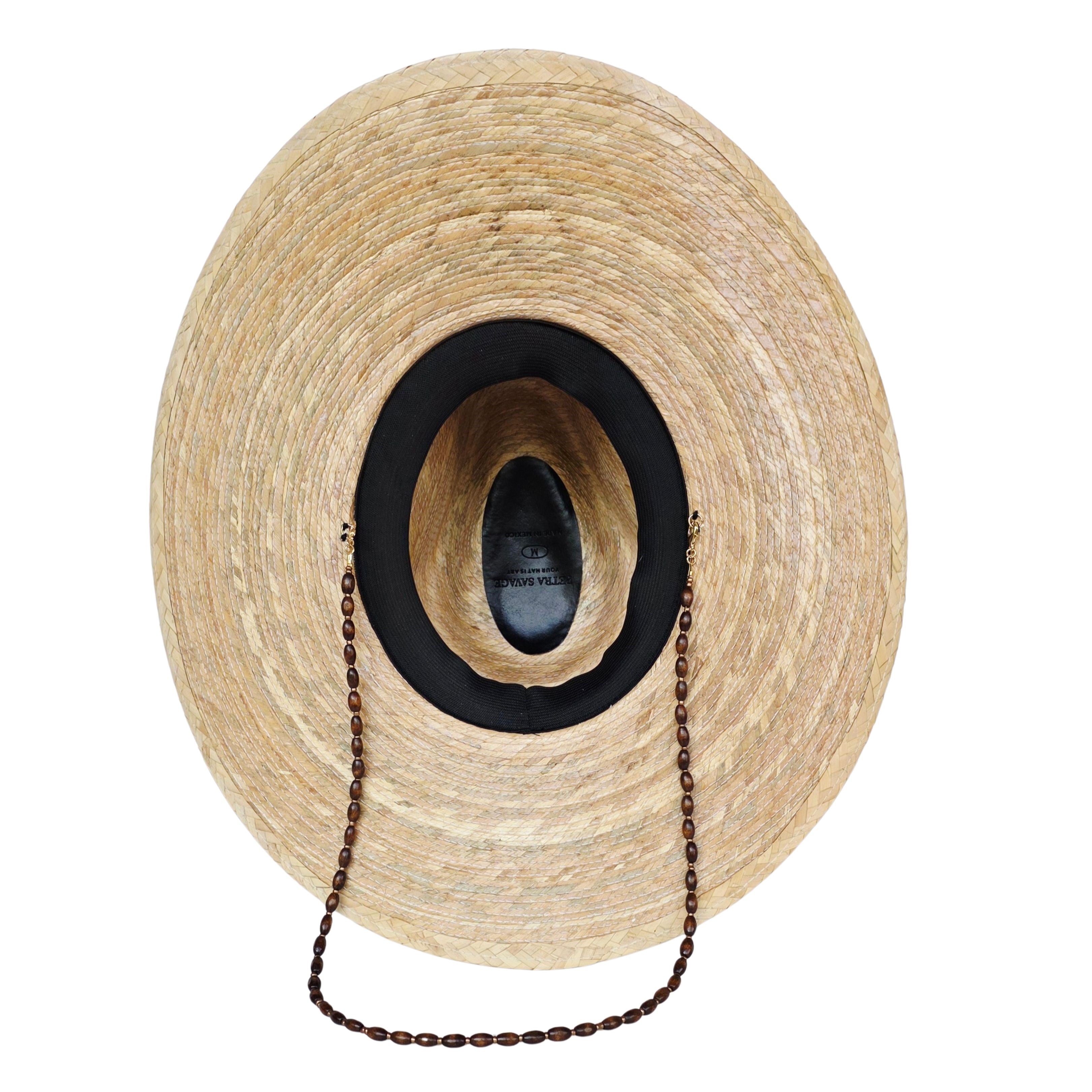 Louiza Straw Western Crown Hat