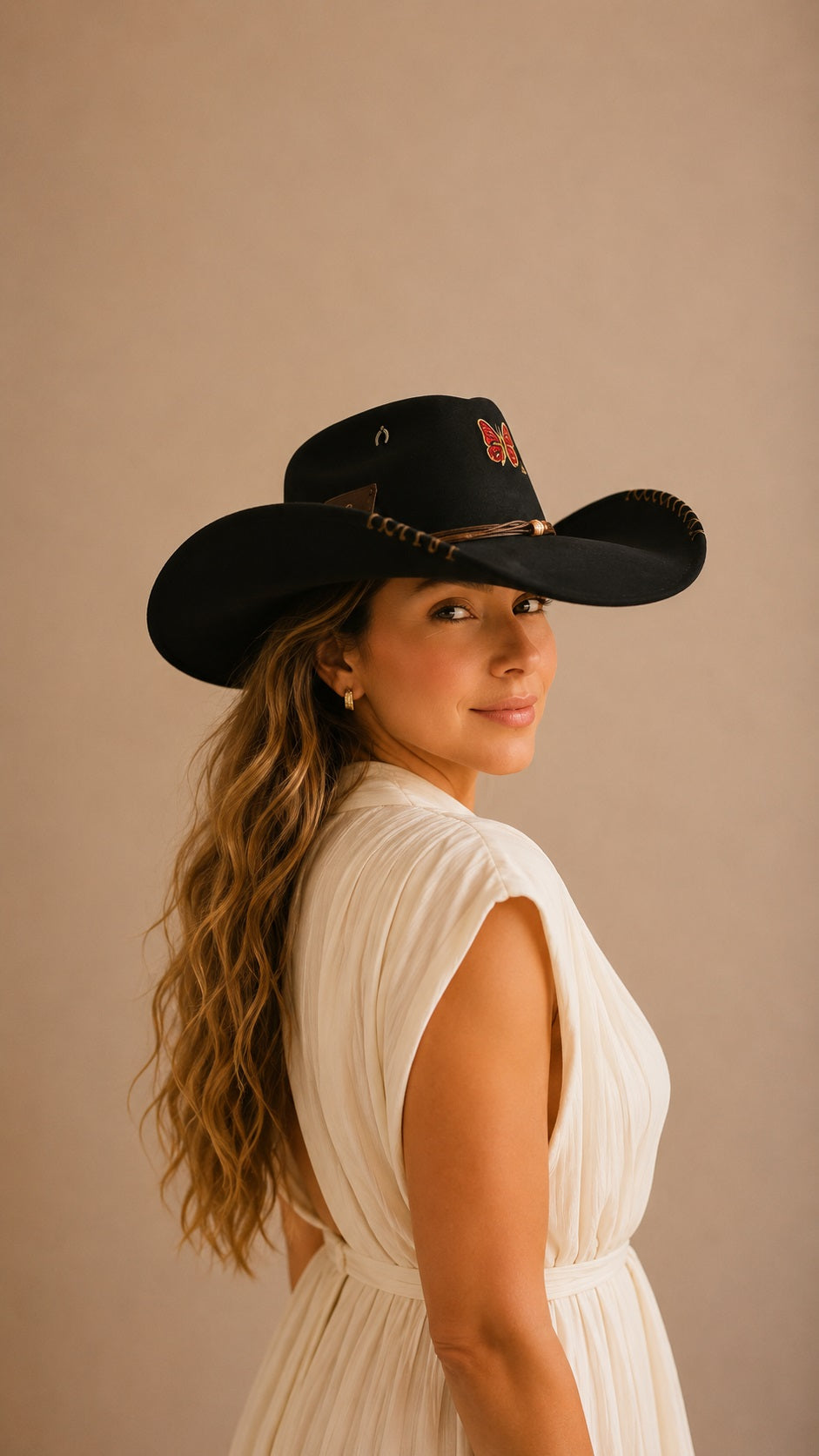 Luca Cowboy Crown Hat