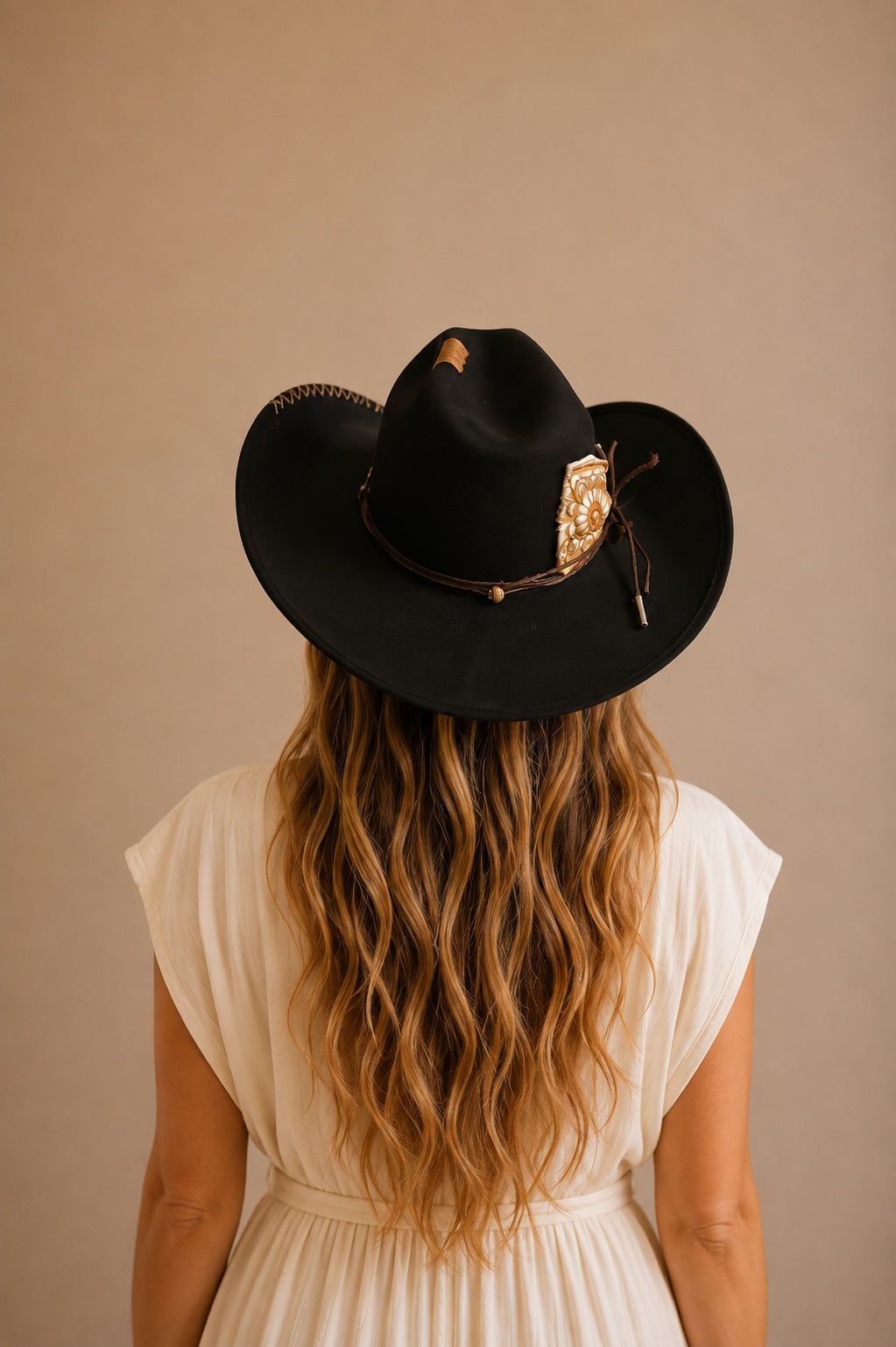 Luca Cowboy Crown Hat