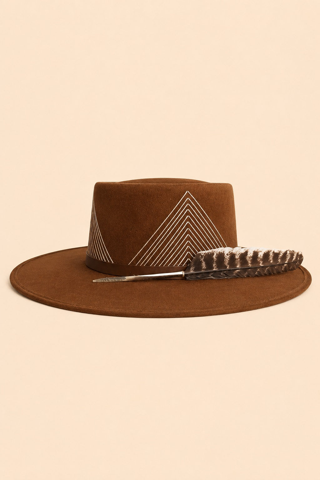 Lydie Telescope Crown Hat