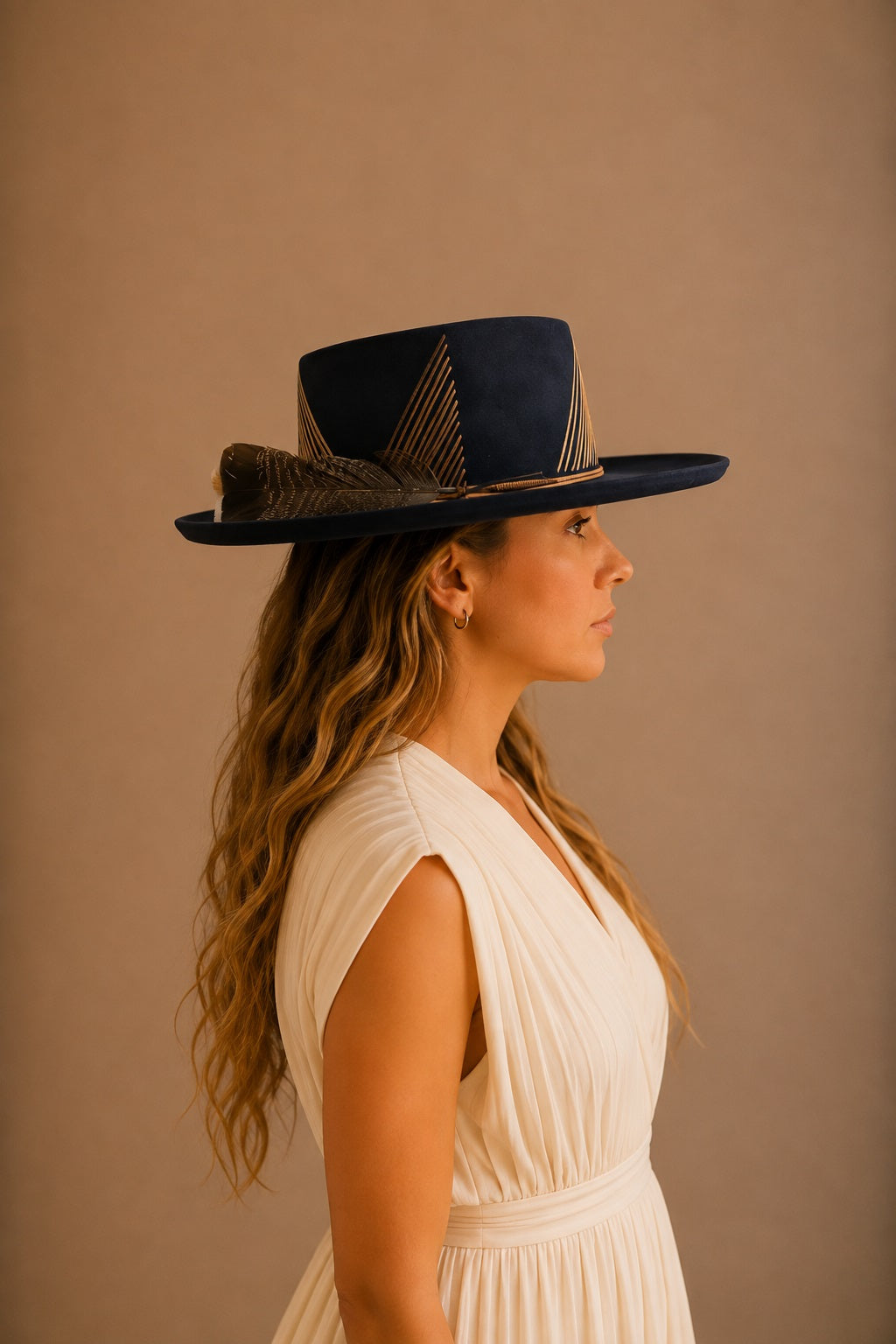 Mazia Diamond Crown Hat