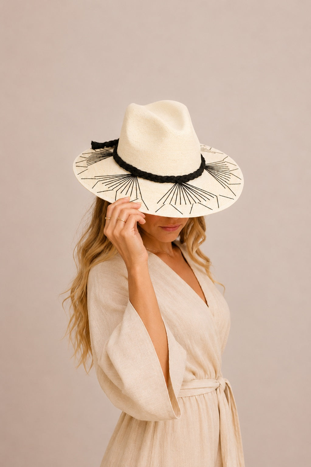 Neysa Straw Indiana Crown Hat