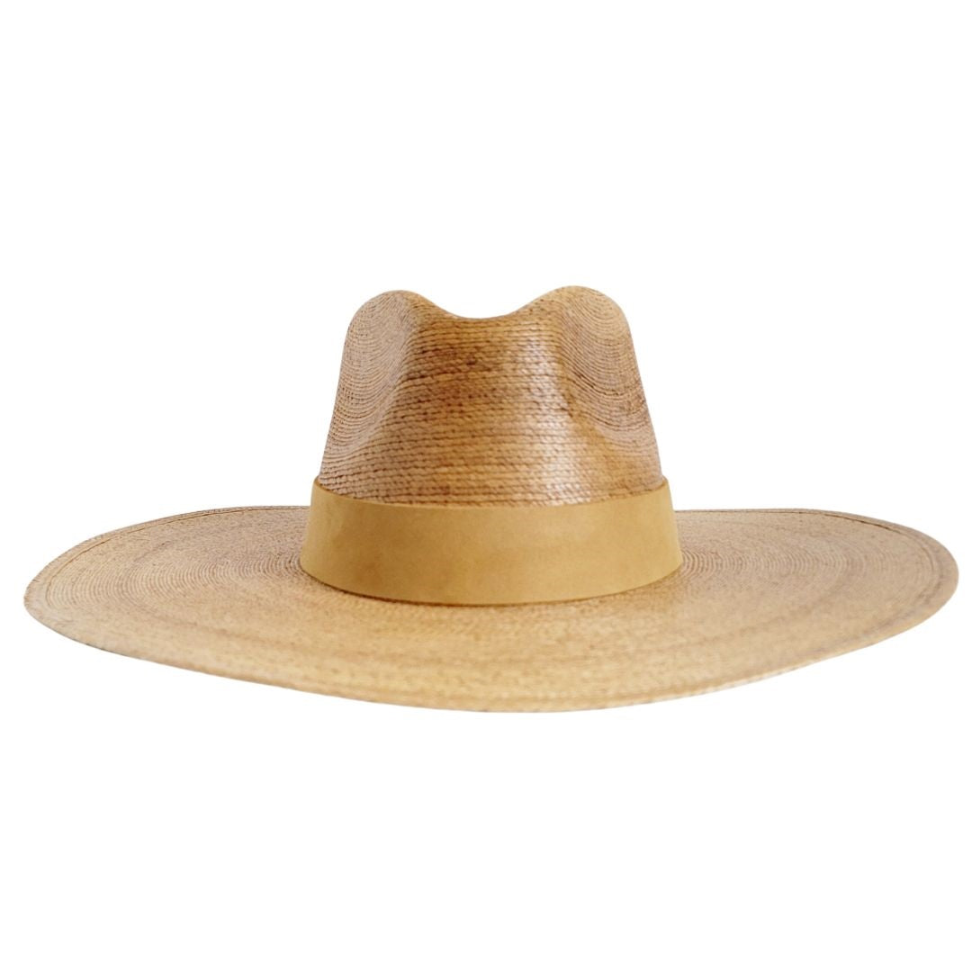Ohara Straw Western Crown Hat