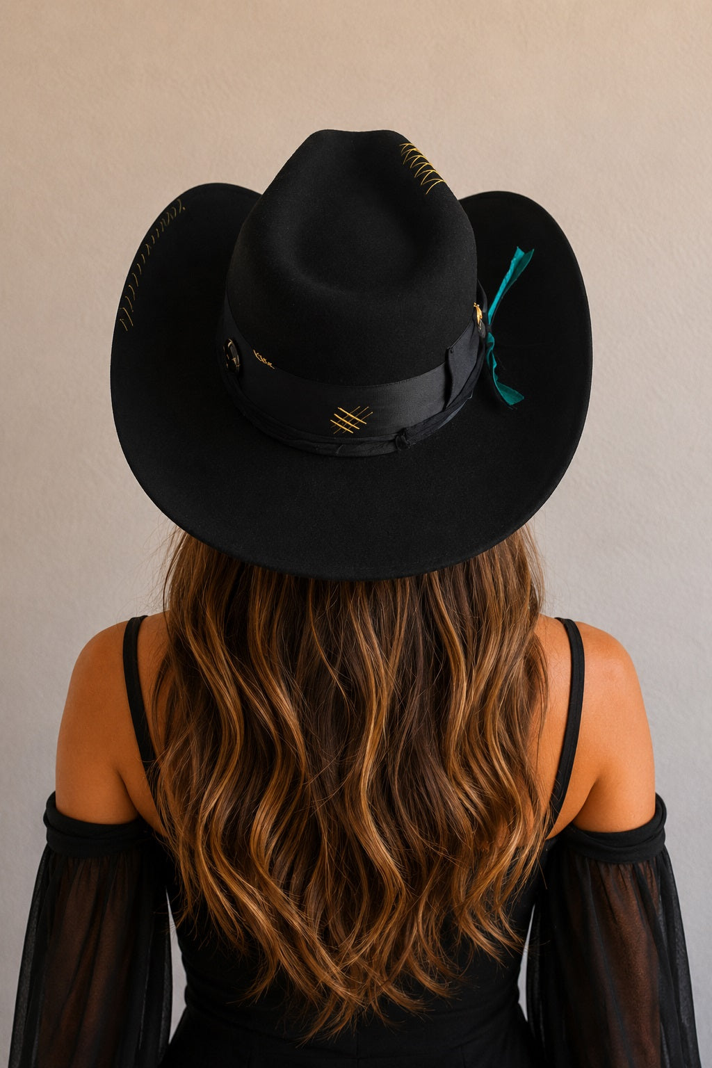 Orelia Western Trompo Crown Hat