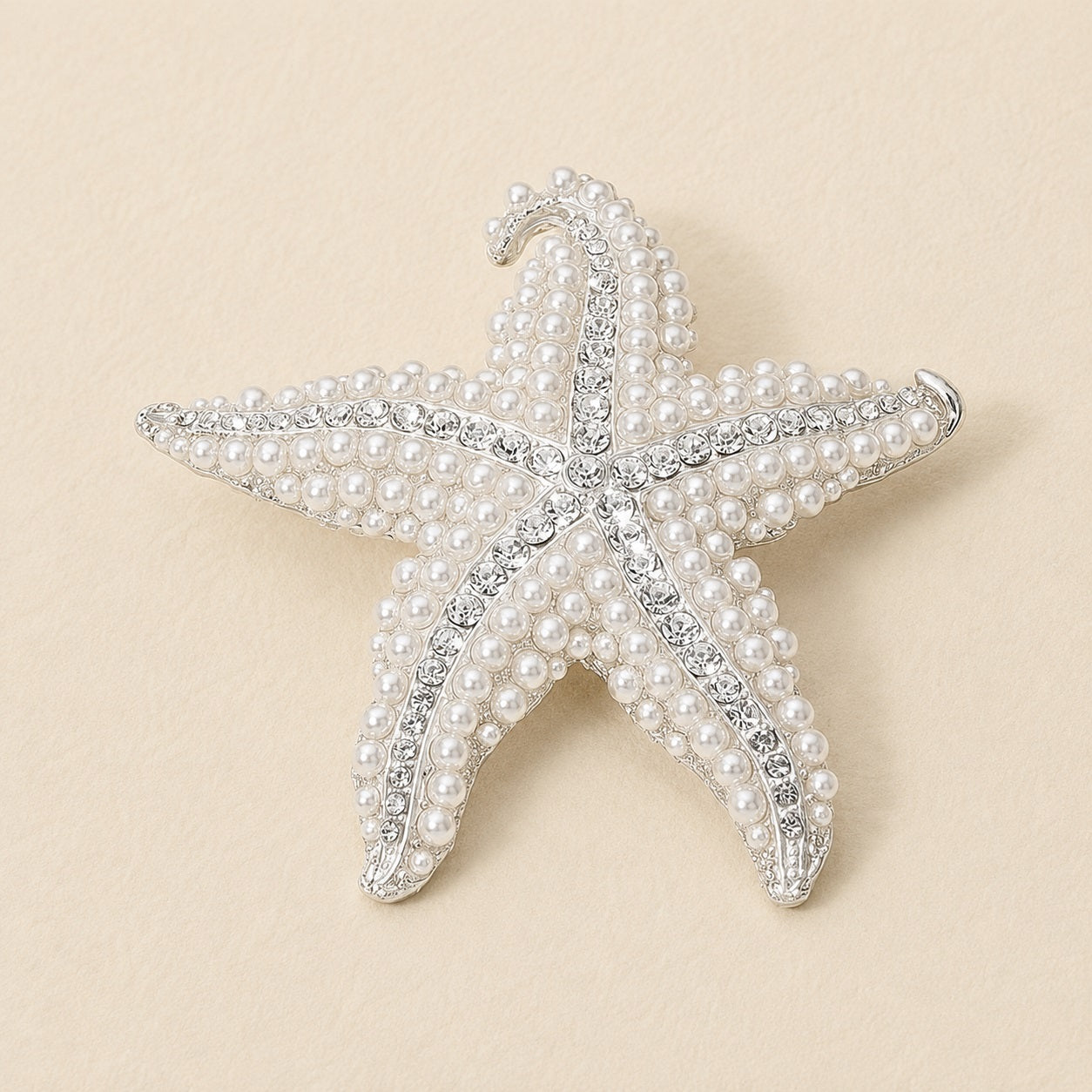 Pearl Tide Star Brooch