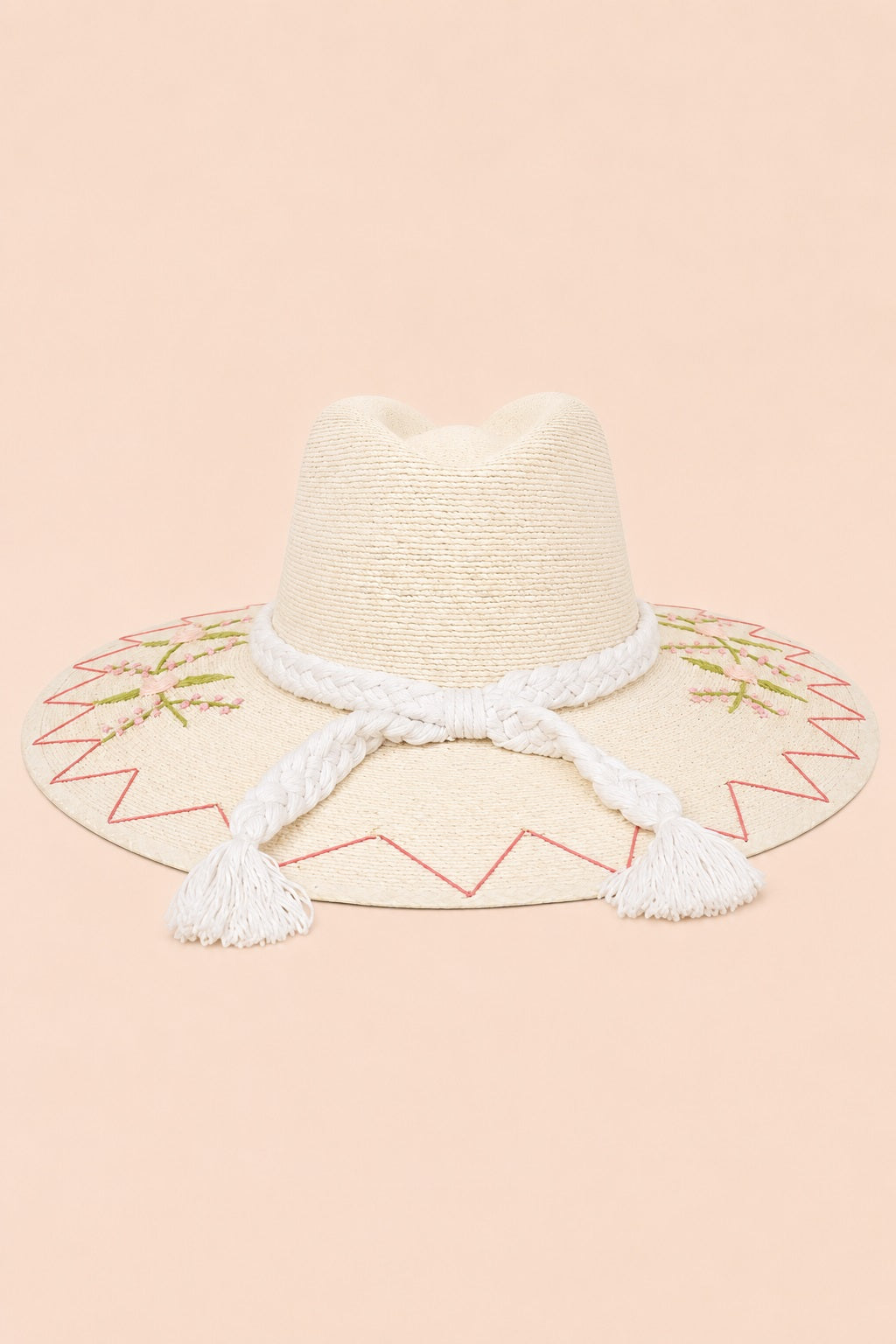 Pelagia Straw Indiana Crown Hat
