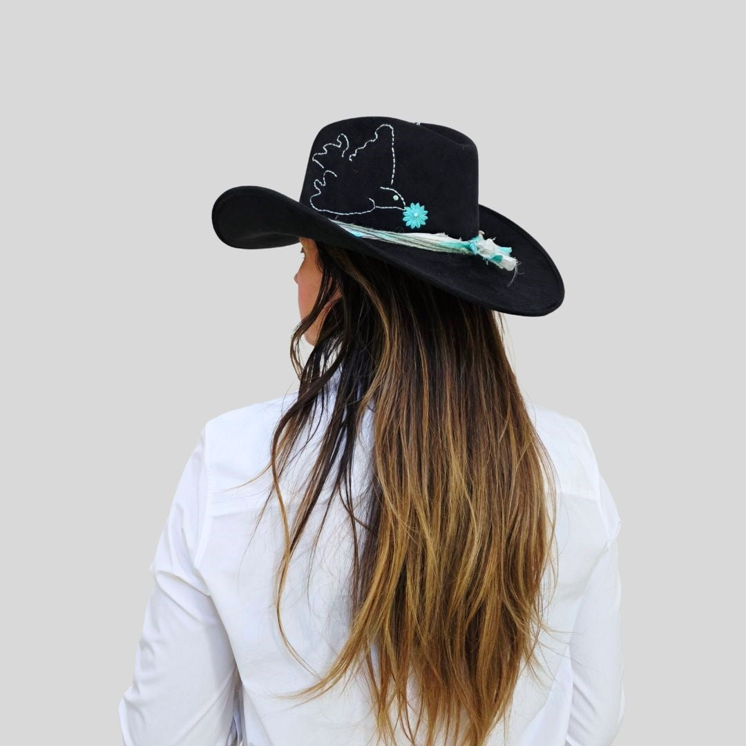 Penelope Cowboy Crown Hat -