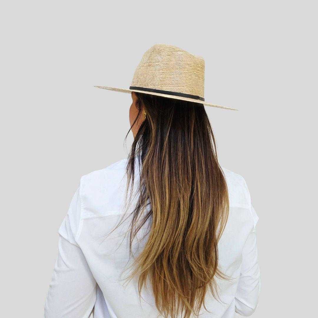 Piper Straw Explorer Crown Hat