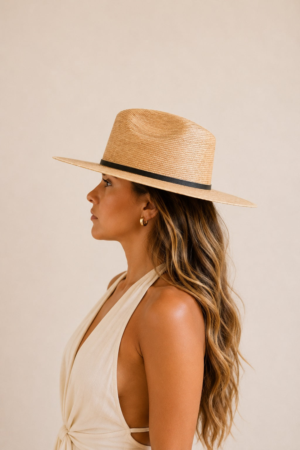 Piper Straw Explorer Crown Hat