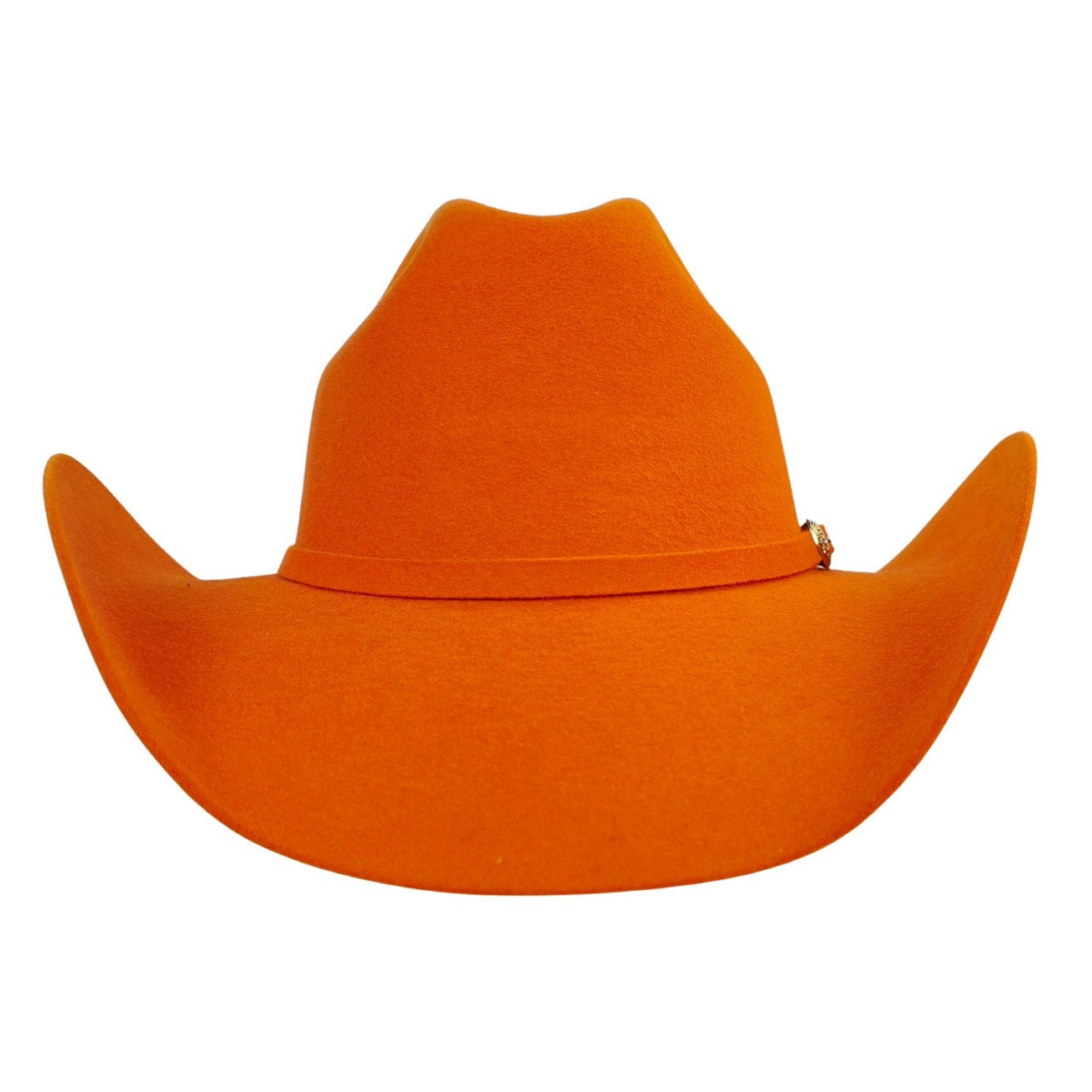 Preston Western Cowboy Crown Hat - Orange