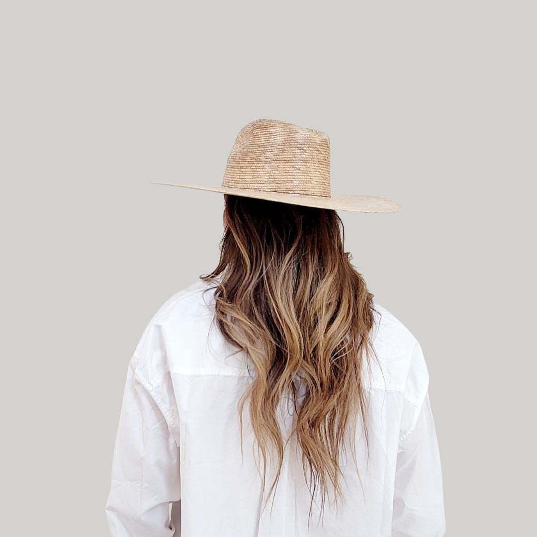 Rene Straw Explorer Crown Hat