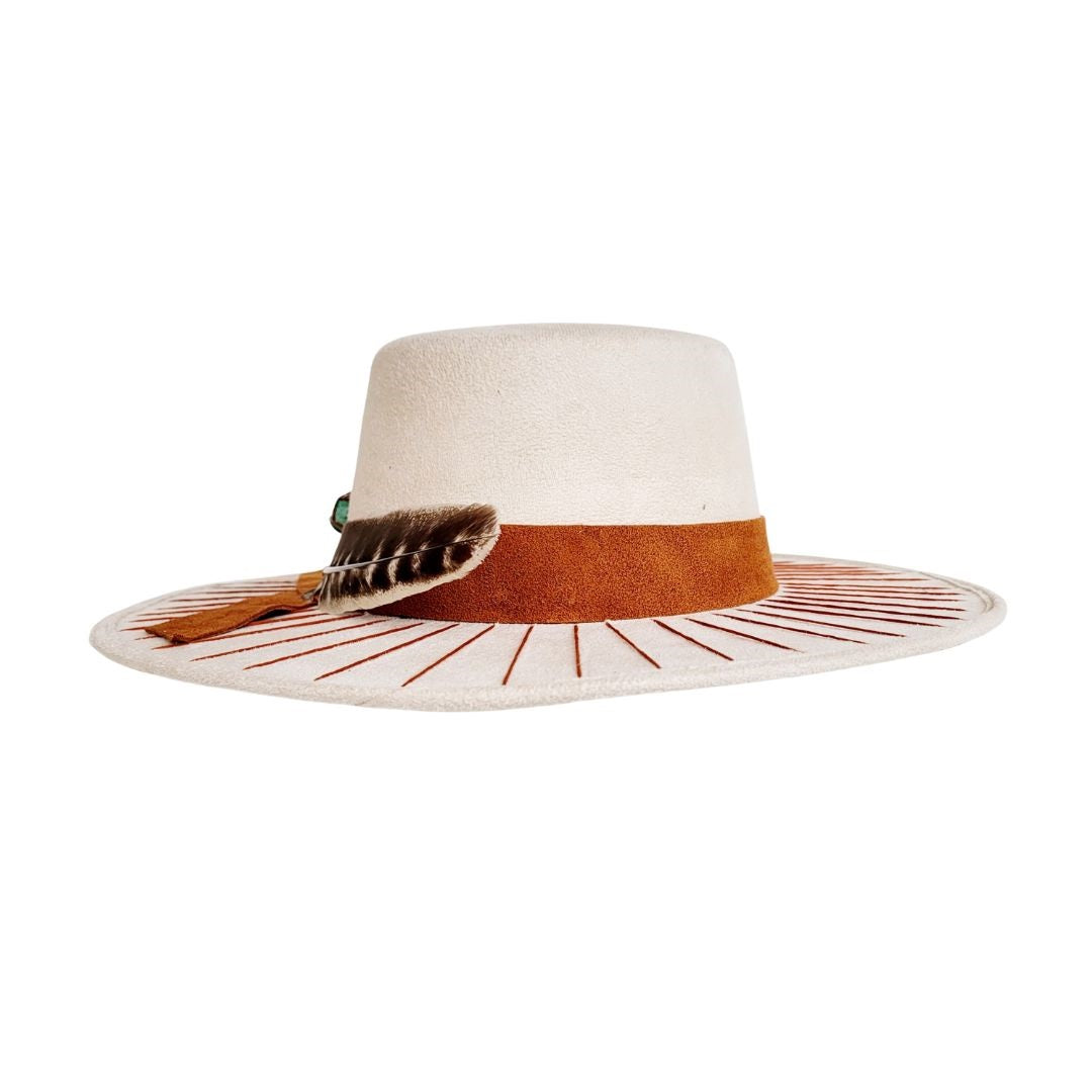 Saints Boater Crown Hat