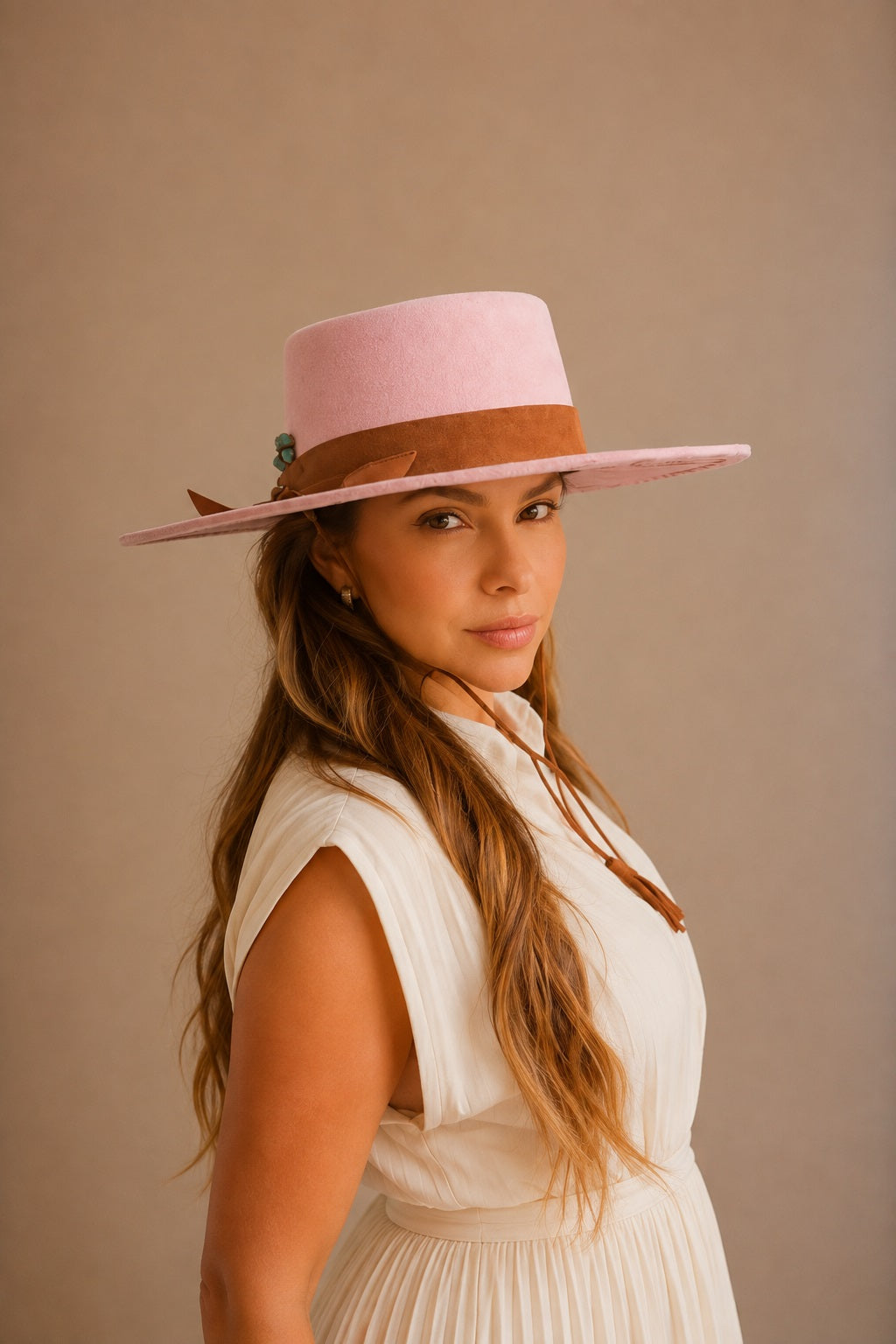 Saints Boater Crown Hat