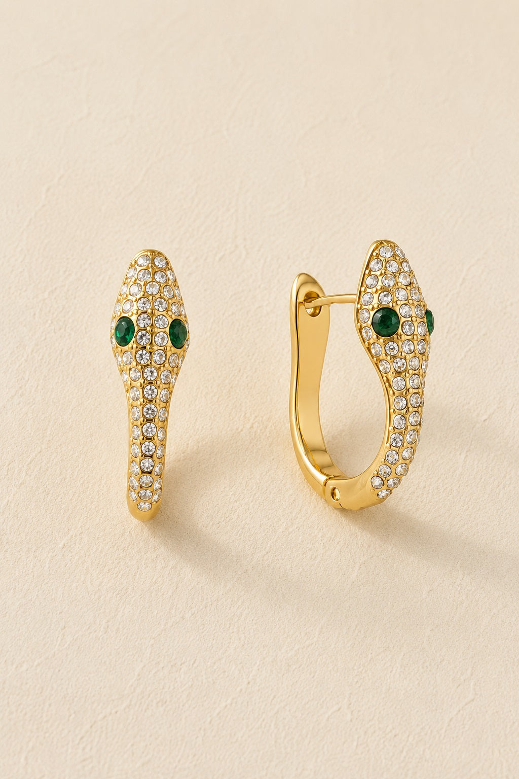 Serpenté Pavé Earrings