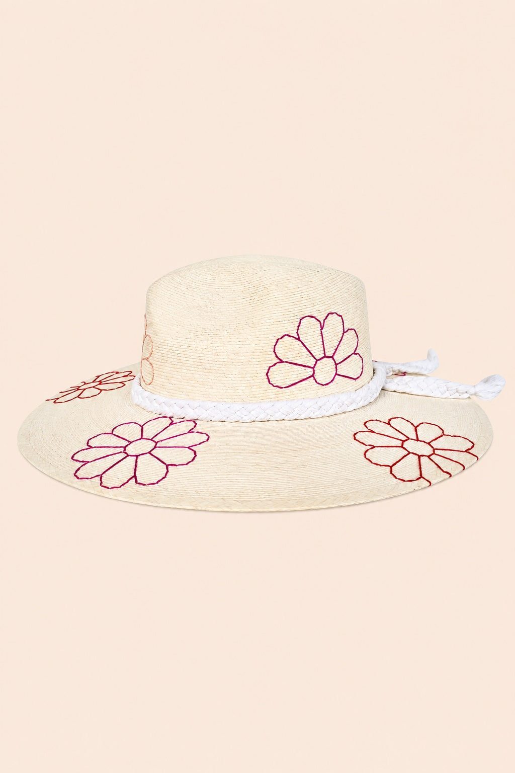 Sevasti Straw Indiana Crown Hat