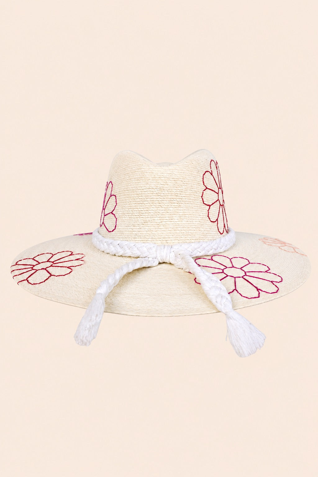 Sevasti Straw Indiana Crown Hat