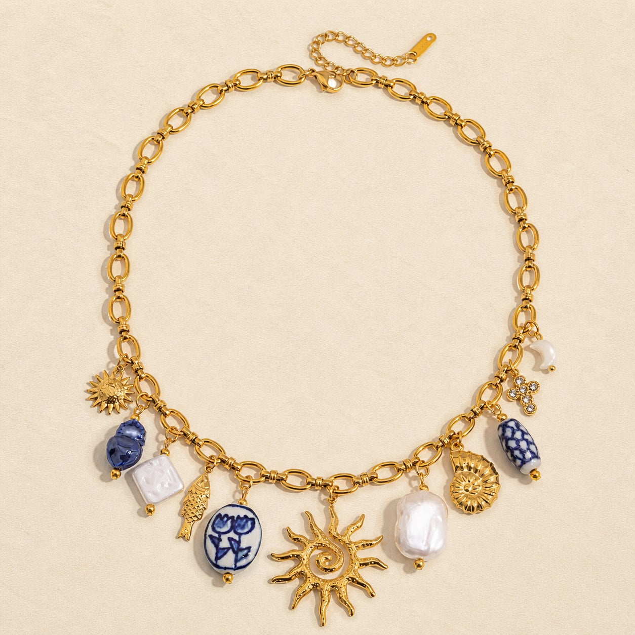 Solmaris Charm Necklace