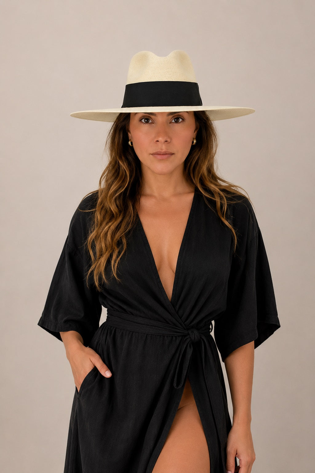 Sotiria Straw Explorer Crown Hat