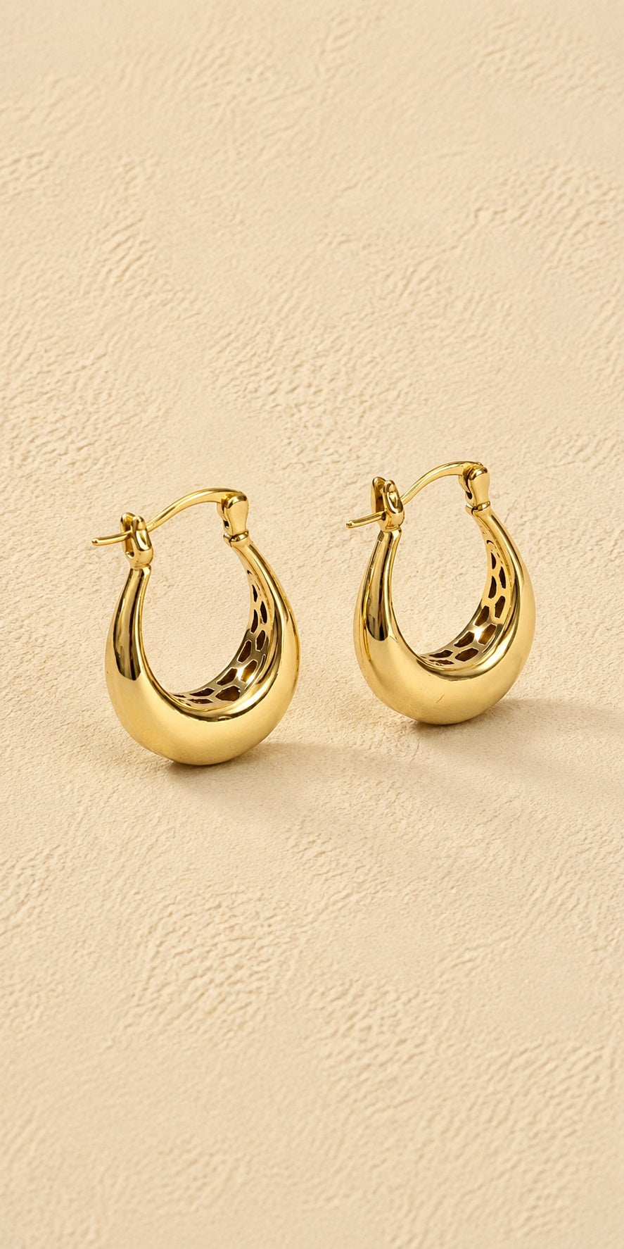 Aura Drop Hoops