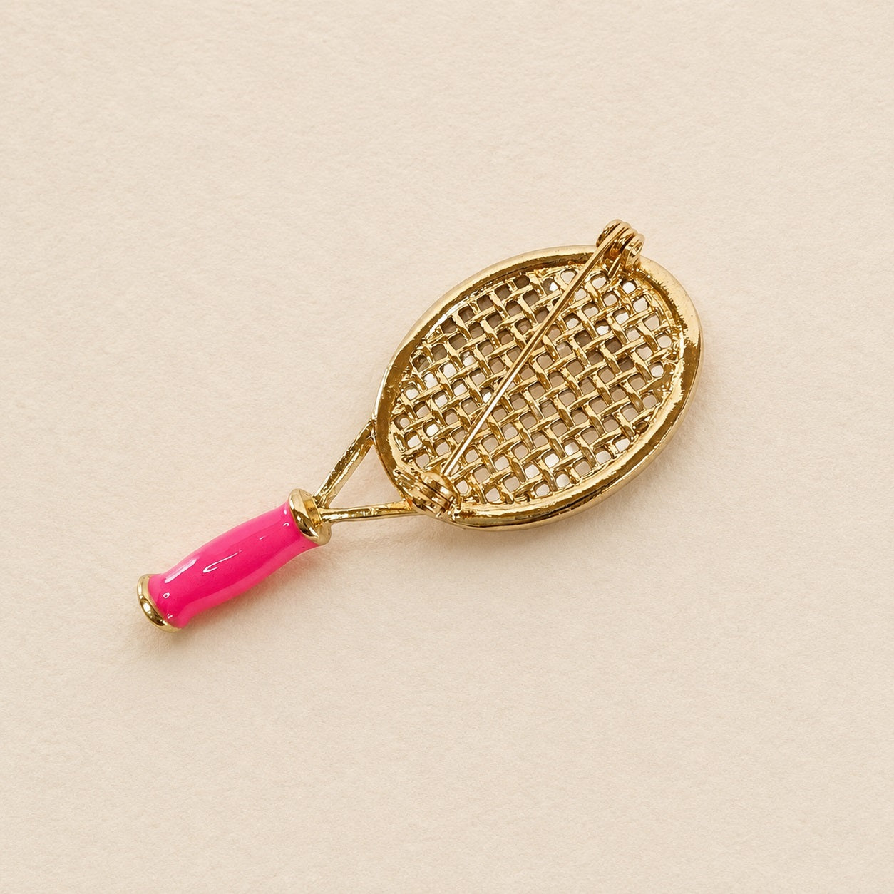 Tennis Club Luxe Brooch