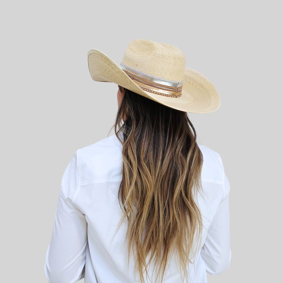 Tess Straw Truman Crown Hat