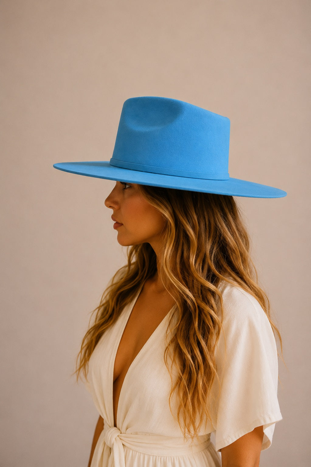 The Celeste Hat - Sky Blue