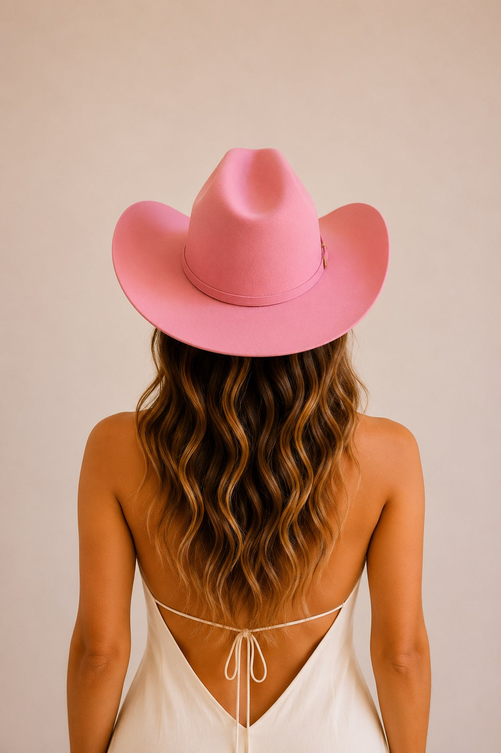 The Rosé Western Hat