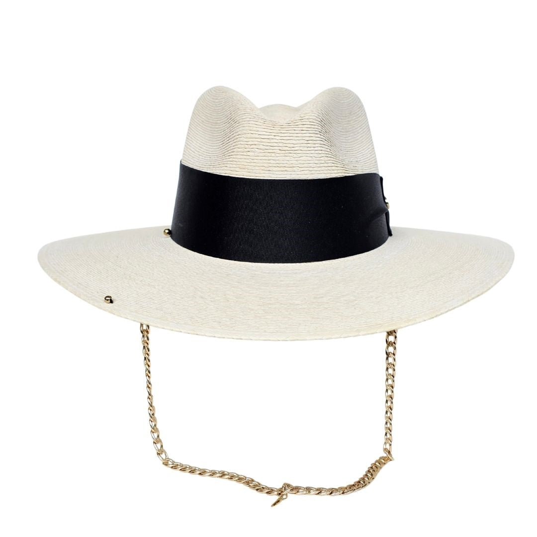Theodora Straw Indiana Crown Hat