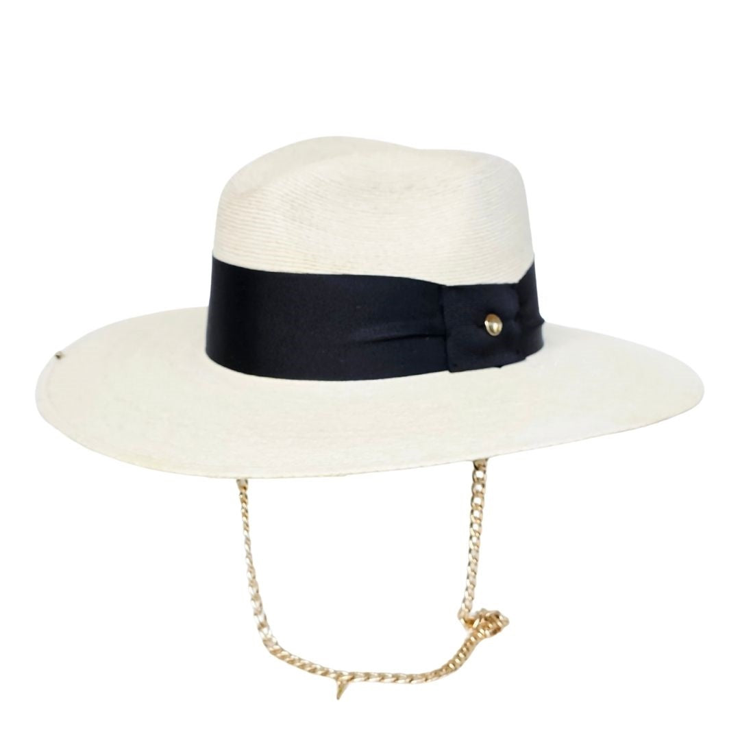Theodora Straw Indiana Crown Hat