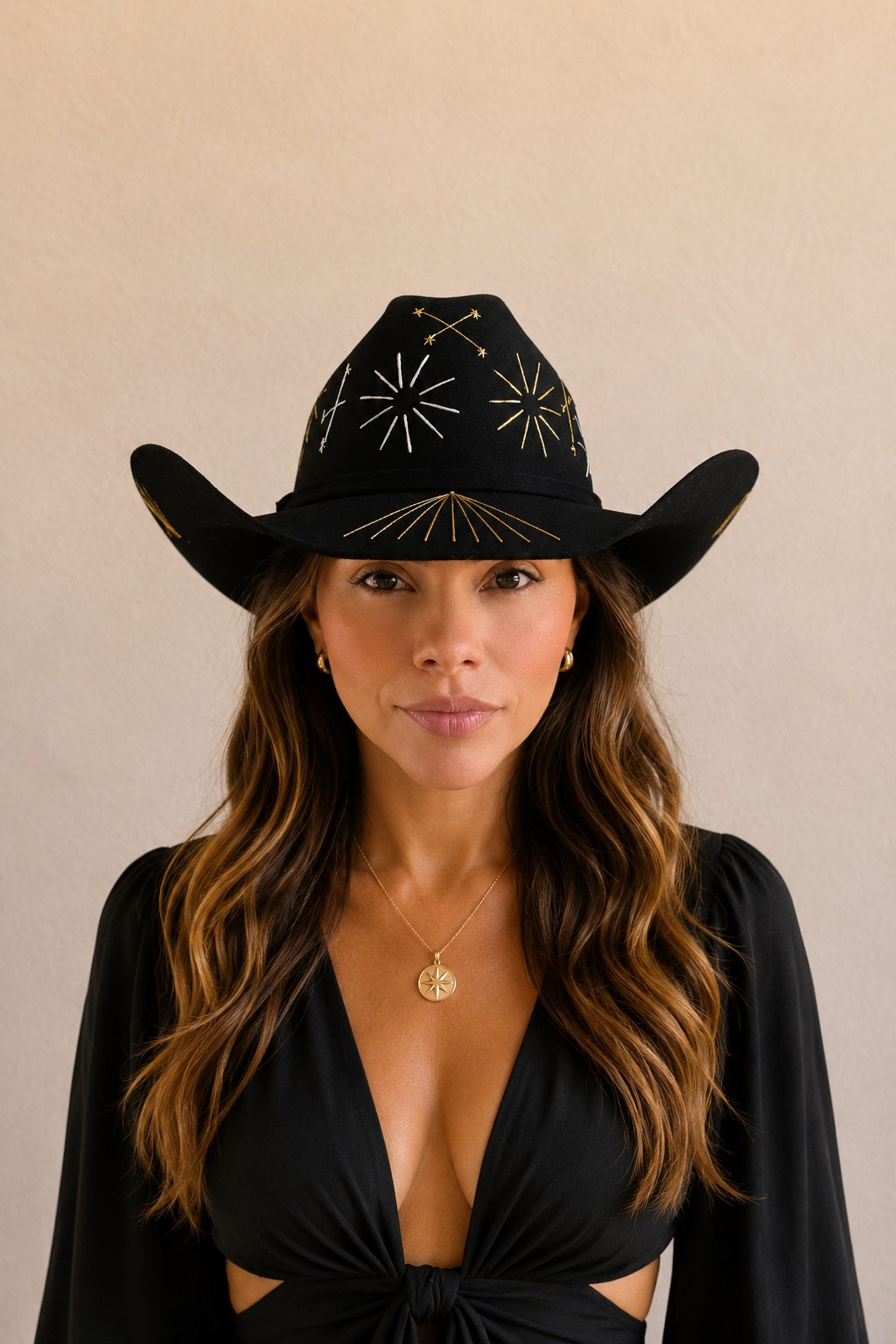Universe Western Cowboy Crown Hat