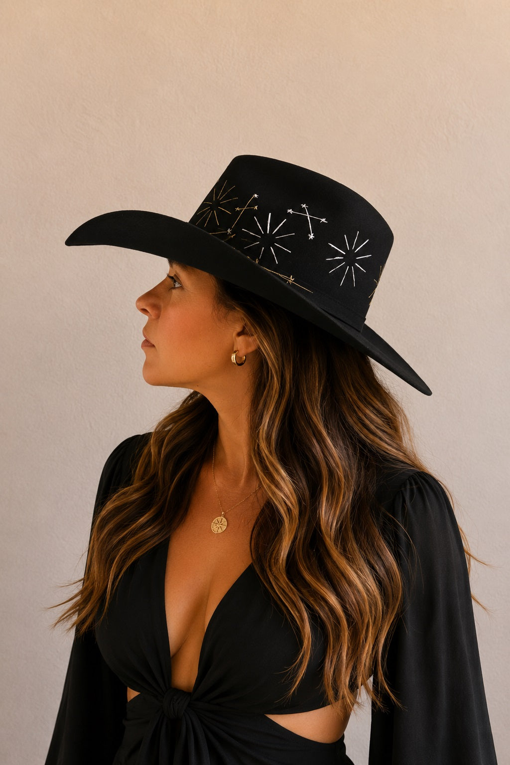 Universe Western Cowboy Crown Hat